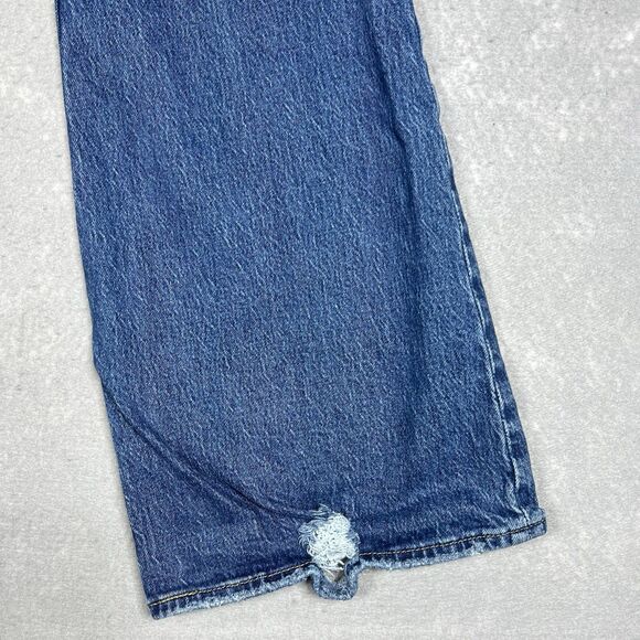 Levi's Premium Jeans 70's High Rise Flare Leg Women’s 29 x 32 Medium Blue Wash - Picture 11 of 15